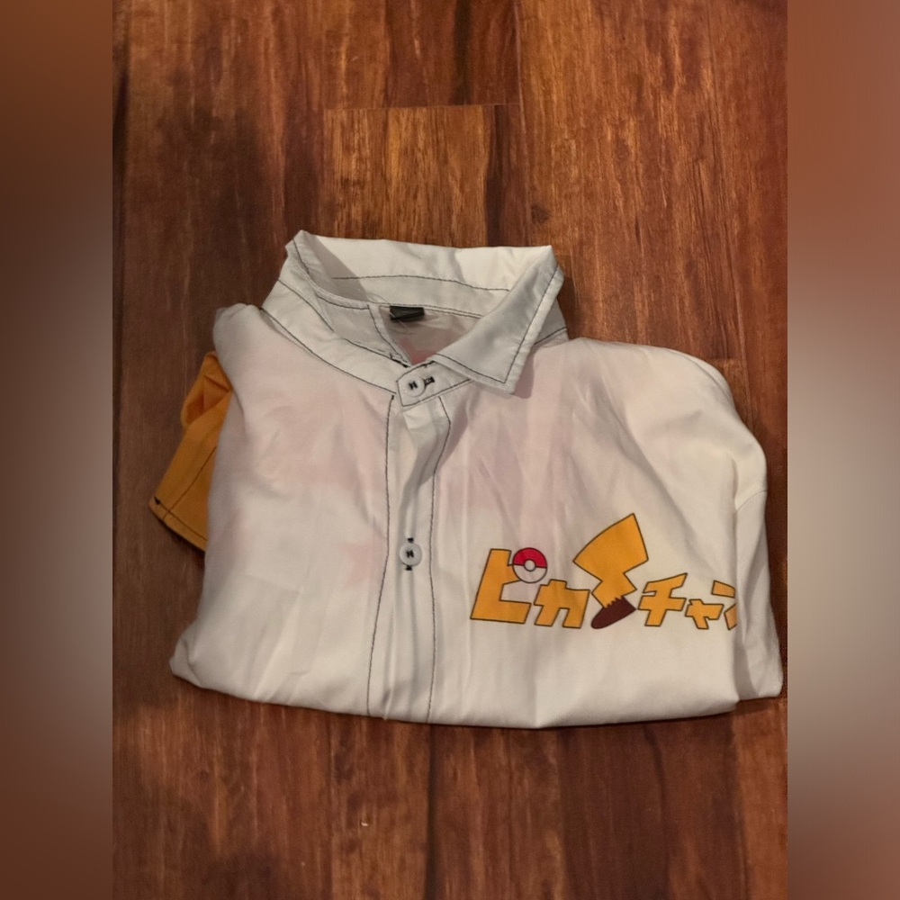 NEW Pokémon button up shirt swag